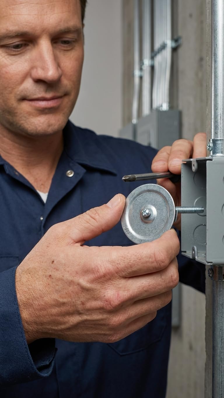 Morris 21797 Type S Knockout Seal with Screw and Bar, 3", 1-Pack - Image 3