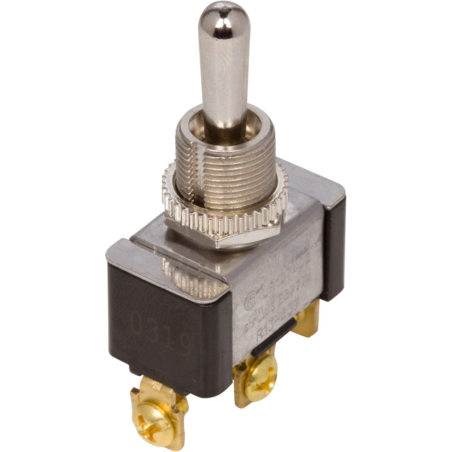 Morris Products Momentary Contact Toggle Switch – Heavy Duty, SPDT 3 Screw Terminals – On-Off-(On) – 1500V Dielectric Strength, 100,000 Mechanical Life Cycles – CURus Listed – 1.13” x .63” x .70” - Image 4